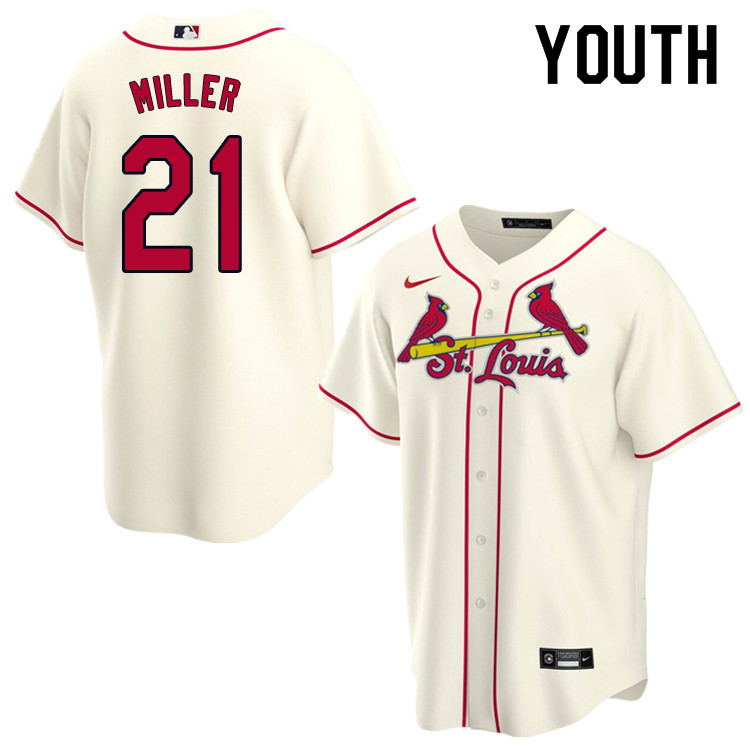 Nike Youth #21 Andrew Miller St.Louis Cardinals Baseball Jerseys Sale-Cream